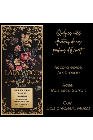 JE ME SOUVIENS DES NUITS D'ORIENT